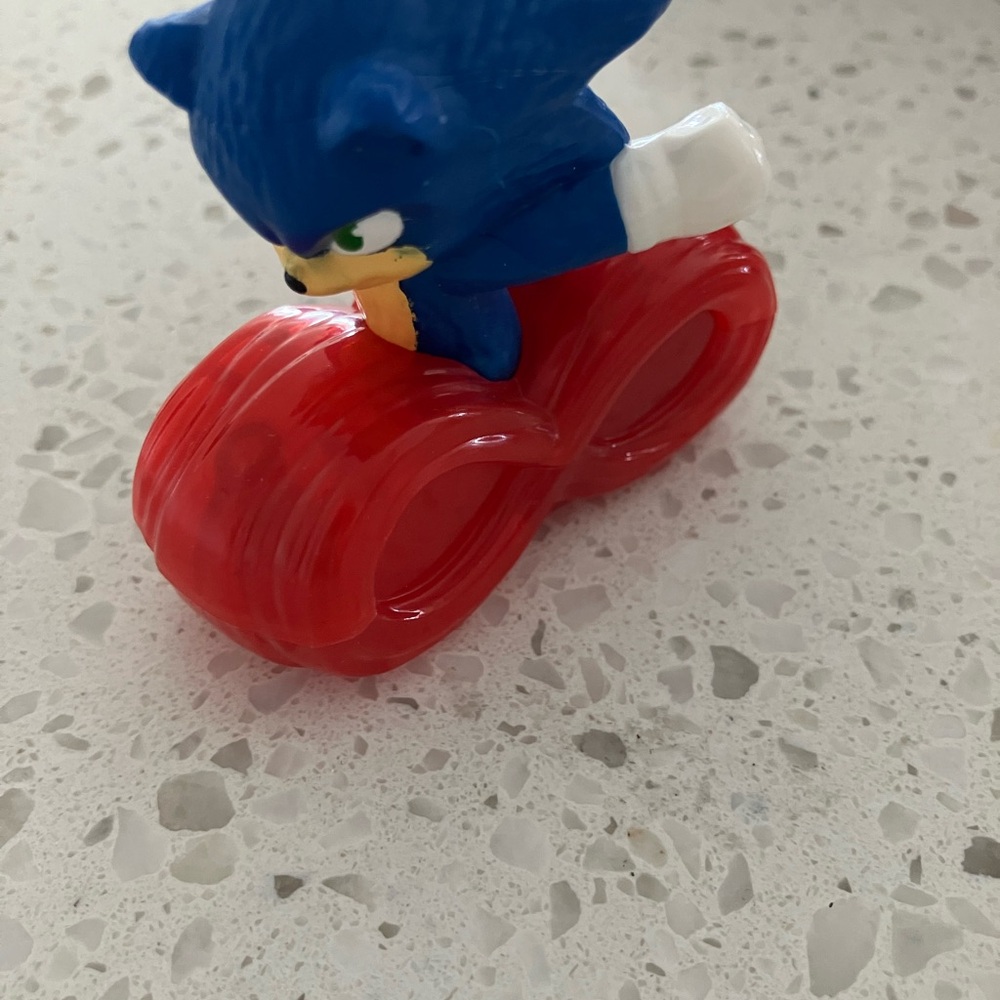 Sonic the Hedgehog 2 McDonalds Happy Meal Toy Figure #3, Sega 2021